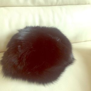 Fur mink hat! Small